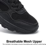 Kids Trainers Boys School Shoes Hoop and Loop Air Cushion Running Shoes - Image 6