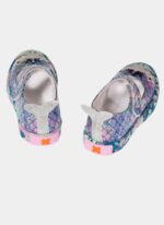 Princess Mermaid 3D Embroidered Hologram Girls Babet Sneakers - Image 6