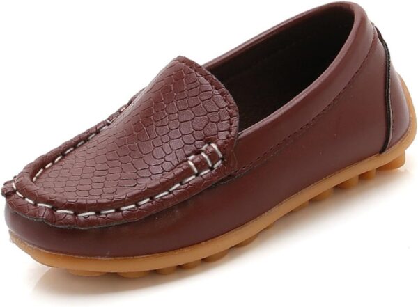 Toddler Little Kid Boys Girls Soft Slip On Loafers Dress Flat Shoes Boat Shoes Casual Shoes Shoes Size 1 - Image 2
