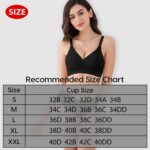 Vinfact Nursing Bra 3 Pack Seamless V Neck Maternity Bra Women Pregnancy Breastfeeding Bra - Image 5