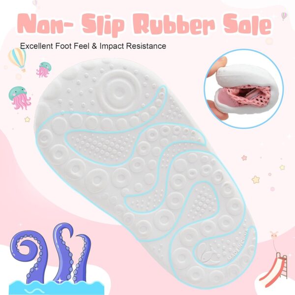 JOINFREE Girls Boys Summer Sandals Infant Shoes Lightiwehgt Barefoot Sneakers Toddlers Breathable Sandals Sneakers Water Shoes - Image 4