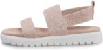MIXIN Girls Sandals Open Toe Flat Sandals summer shoes for Little Kids Big Kids