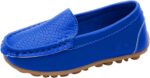 Toddler Little Kid Boys Girls Soft Slip On Loafers Dress Flat Shoes Boat Shoes Leisure Shoes Baby Shoes Girls Shoes Casual Shoes Hiking Shoes Children's Shoes Single Shoes Baby Shoes, blue, 2