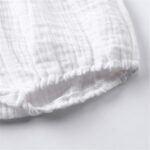 Toddler Baby Boys Girls Bloomers Shorts Kids Cute Solid Color Lightweight Breathable Cotton Linen Shorts Infant Baby Diaper Cover Summer Loose Harem Short Underwear - Image 2