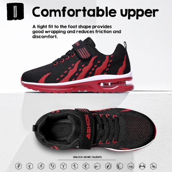 ASHION Boys Trainers Kinder Sneakers Turnschuhe Running Shoes Fitness Lightweight Casual Jogging Shoes - Image 2