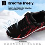 ASHION Boys Trainers Kinder Sneakers Turnschuhe Running Shoes Fitness Lightweight Casual Jogging Shoes - Image 3