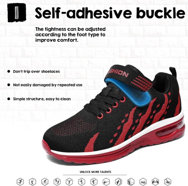 ASHION Boys Trainers Kinder Sneakers Turnschuhe Running Shoes Fitness Lightweight Casual Jogging Shoes - Image 6