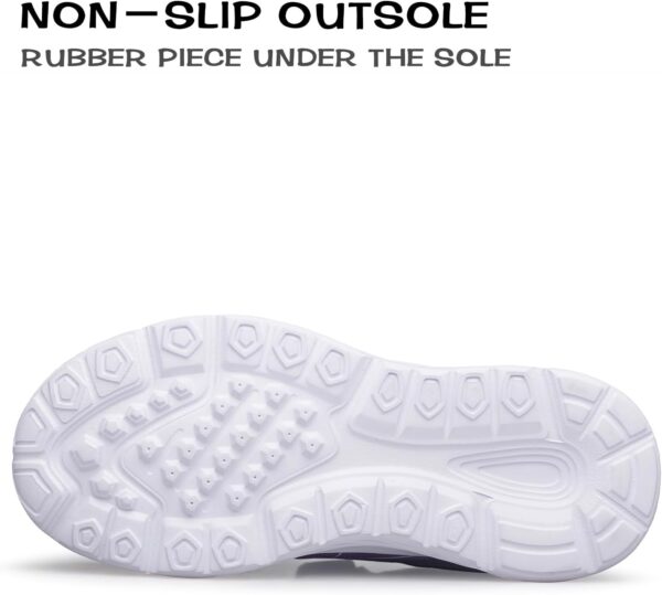 LOUSST Kids Trainers Boys Girls Tennis Shoes Running Shoes Athletic Walking Shoes Breathable Lightweight Child Sneakers for Toddler/Little Kid/Big Kid - Image 4