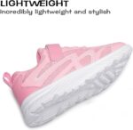 LOUSST Kids Trainers Boys Girls Tennis Shoes Running Shoes Athletic Walking Shoes Breathable Lightweight Child Sneakers for Toddler/Little Kid/Big Kid - Image 5