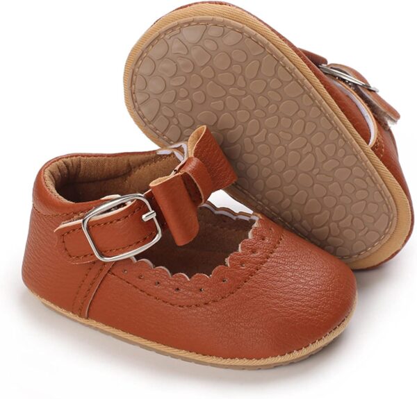 Spring and Summer Children Baby Toddler Shoes Boys and Girls Casual Shoes Flat Bottom Light Solid Color Bow Buckle Comfortable Born Shoes - Image 5
