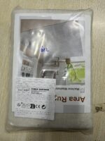 Short Pile Rug, Non-Slip Washable Rugs for Bedroom,Chenille Thin Carpet for Kids Room, Office, Lounge,Soft Area Rugs for Living Room (Dark Grey, 60×90cm) - Image 7