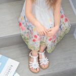 Kiderence Toddler Girls Sandals Little Girls Kids Summer Shoes Toddler Sandals - Image 2