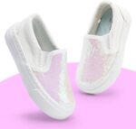 Unisex Kids Canvas Shoes Toddlers Sneakers Breathable Slip-on Trainers Pumps Plimsoles for Boy and Girls - Image 6