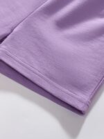 Toddler Girls Summer Short Outfits Clothes Set Kids Unicorn Bunny Animal Print Short Sleeve Cotton T-Shirt Dresses Tops and Shorts 2 Piece Crewneck Sleeveless Clothing Set Age 1-7 Years Old - Image 7