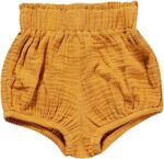 3 Pack of Little Baby Girls Boys Cotton Linen Blend Cute Bloomer Shorts - Image 4