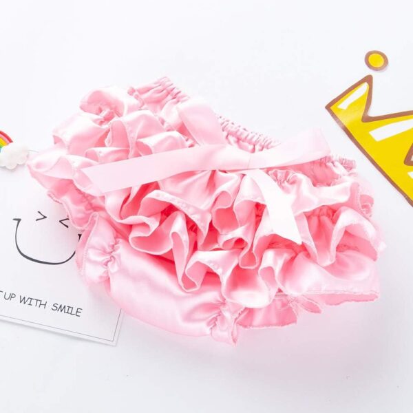 liaddkv Toddler Baby Infant Girl Bowknot Ruffle Nappy Underwear Panty New Born Baby Girl Outfits for Pics - Image 5