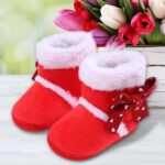 Infant Dress Shoes Boys Toddler Boys And Girls Plush Snow Booties Warming Shoes Baby Soft Boots Infant Baby Shoes Infant Shoes Boys - Image 2