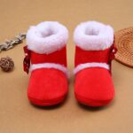 Infant Dress Shoes Boys Toddler Boys And Girls Plush Snow Booties Warming Shoes Baby Soft Boots Infant Baby Shoes Infant Shoes Boys - Image 4
