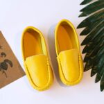 Toddler Little Kid Boys Girls Soft Slip On Loafers Dress Flat Shoes Boat Shoes Leisure Shoes Baby Shoes Girls Shoes Casual Shoes Hiking Shoes Children's Shoes Single Shoes Baby Shoes, yellow, 2.5 - Image 6