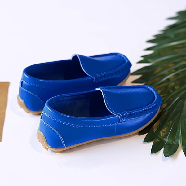 Toddler Little Kid Boys Girls Soft Slip On Loafers Dress Flat Shoes Boat Shoes Leisure Shoes Baby Shoes Girls Shoes Casual Shoes Hiking Shoes Children's Shoes Single Shoes Baby Shoes, blue, 33 - Image 6