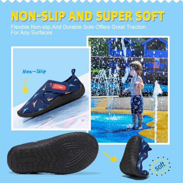 STQ KIDS Water Shoes Beach Shoes Qucik Dry Non-Slip for Summer - Image 6
