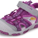 UOVO Boys Sandals Closed Toe Outdoor Sandals Trekking Hiking Sandals Athletic Summer Shoes Size 7 Toddler to 5 Big Kids