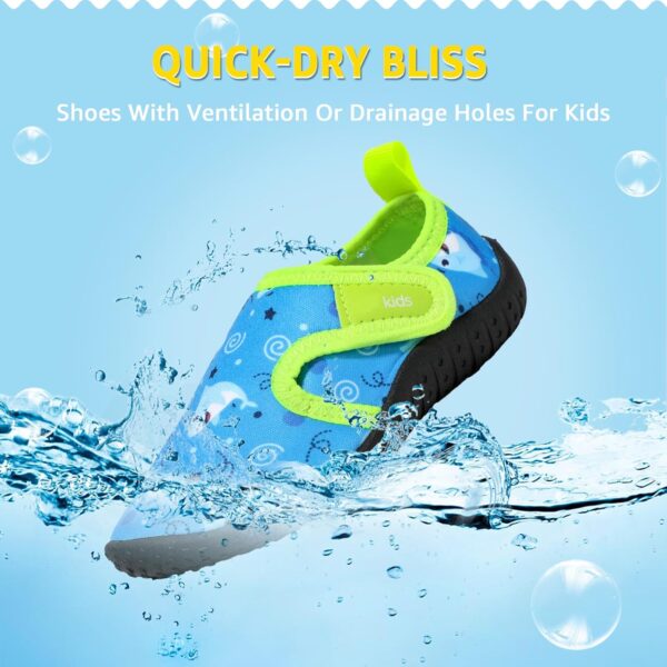 STQ KIDS Water Shoes Beach Shoes Qucik Dry Non-Slip for Summer - Image 5