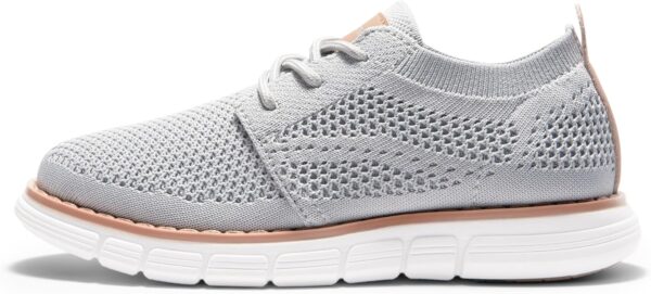 Bruno Marc Boys' Lightweight Mesh Sneakers Fashion Lace-Up Casual/Business Oxford Comfortable School Shoe for Kids - Image 2