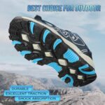 UOVO Boys Trainers Kids Water Resistant Walking Shoes Sports Outdoor Sneakers Children Trekking Hiking Footwear Running Shoes Size 11.5 UK Child to 5.5 UK - Image 2