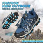 UOVO Boys Trainers Kids Water Resistant Walking Shoes Sports Outdoor Sneakers Children Trekking Hiking Footwear Running Shoes Size 11.5 UK Child to 5.5 UK - Image 5
