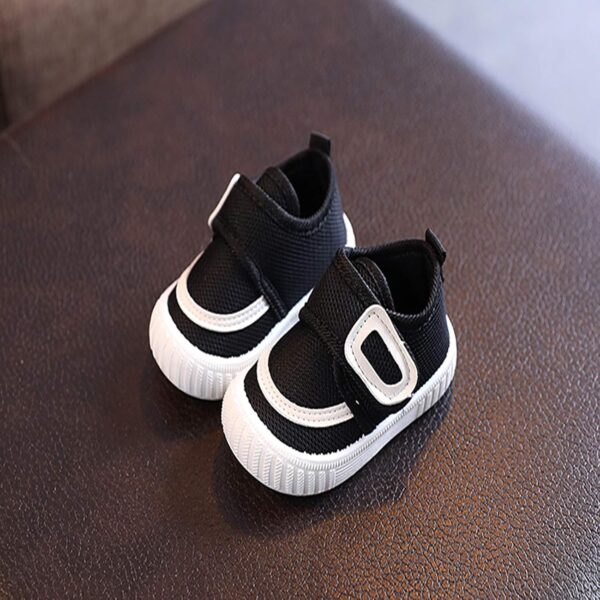 Shoes Baby Woven Loafers Mesh Sports Toddler Color Shoes Solid Flying Baby Shoes Sneaker 9 - Image 4