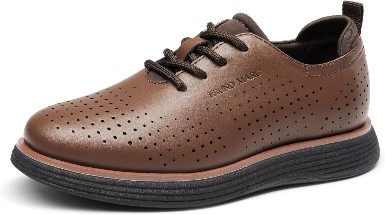 1745408100_71CMdMlSPyL._AC_SL1500_.jpg Bruno Marc Boy's MaxFlex Fashion Dress Sneakers Oxfords Classic Casual Shoes - Image 1