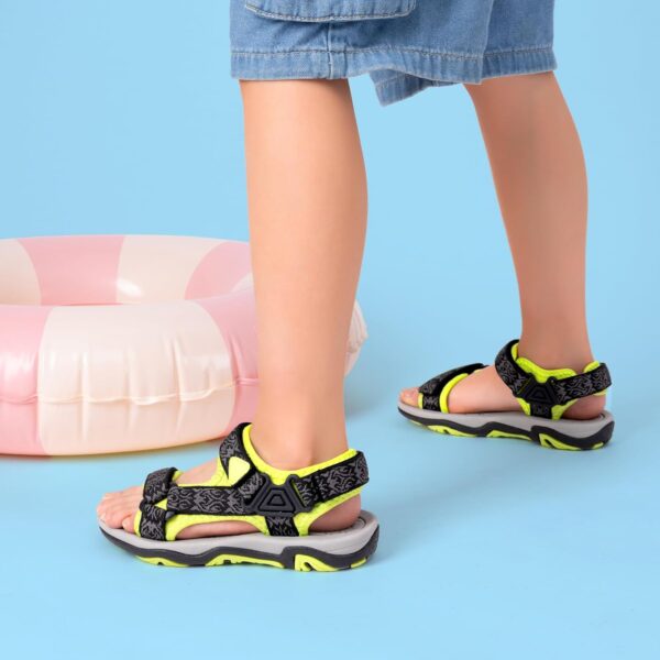 DREAM PAIRS Boys Girls Sandals Sports Outdoor Athletic Sandals for Kid Adjustable Strap Open Toe Summer Sneakers - Image 5