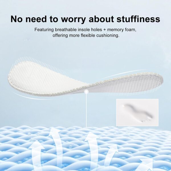 Kids Trainers Boys School Shoes Hoop and Loop Air Cushion Running Shoes - Image 5