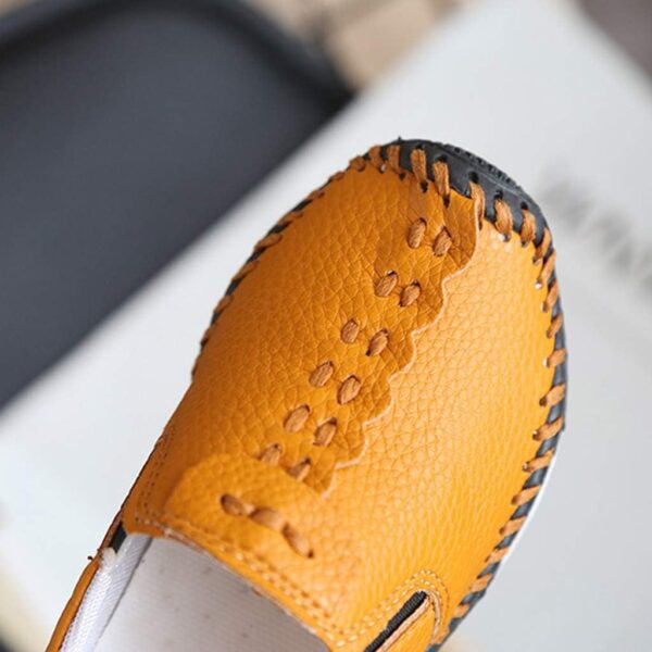 Children's shoes, boys' leather shoes, casual shoes, girls' single shoes, wedding shoes, slip-on trainers, children's shoes, soft soles, non-slip dress shoes, loafers, evening shoes, brown, 29 - Image 5