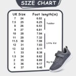 Boys Girls Trainers Kids Shoes Unisex Lightweight Breathable Athletic Running Tennis Fitness Sneakers for Toddler/Little Kid/Big Kid - Image 2