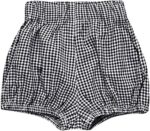 3 Pack of Little Baby Girls Boys Cotton Linen Blend Cute Bloomer Shorts - Image 3