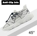 maxvinci Boys Trainers Kids Running Shoes PE Trainers Breathable Sports Tennis Sneakers Slip-On Outdoor Athletic Walking Shoes - Image 2