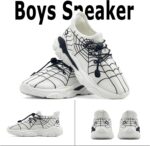 maxvinci Boys Trainers Kids Running Shoes PE Trainers Breathable Sports Tennis Sneakers Slip-On Outdoor Athletic Walking Shoes - Image 3