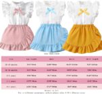 QUNERY Toddler Baby Girl Clothes Ruffle Sleeve Tops Swiss Dot Skirt Infant Summer Outfits - Image 7