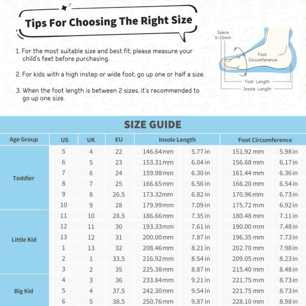 DREAM PAIRS Boys Girls Sandals Sports Outdoor Athletic Sandals for Kid Adjustable Strap Open Toe Summer Sneakers - Image 6