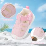 MK MATT KEELY Baby Boys Girls Sandals Toddlers Summer First Walking Shoes Kids Closed Toe Pre Walkers with Anti-Slip Rubber Sole - Image 3