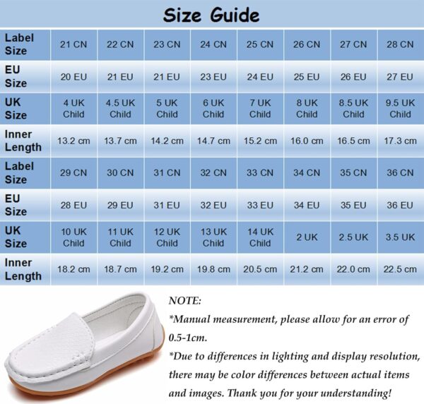 Kids Leather Loafers Boys Girls Slip On Moccasins Anti-Slip Boat Shoes Casual Dress Shoes Flat Breathable Oxford Shoes - Image 2