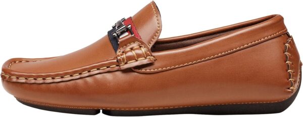 Bruno Marc Boys Leather Slip-On Loafers Dress Shoes for Kids, Lightweight Breathable School Shoes for Back to School, Comfort Fit Casual & Formal - Image 2
