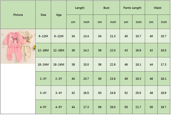 Toddler Boys Girls Birthday Outfits Letter Embroidery Long Sleeve Sweatshirt Pullover + Pocket Pants 2PCs Baby Girls Boys Clothing Sets Birthday Gift - Image 7