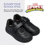 Marvel Boys School Shoes | Spidey and His Amazing Friends Boys Black Shoes - Image 2