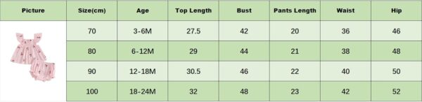 Baby Girl Summer Outfits Bow Print Flying Sleeve Smock Tunic Shirt Top Elastic Waist Ruffled Bloomers 2 Pcs Set Cute Clothes for Little Girls - Image 7