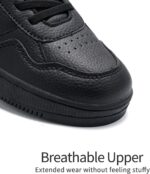 HIULYCENCE Kids Trainers Boys School Shoes Hoop and Loop Comfortable Girl Sneakers - Image 4