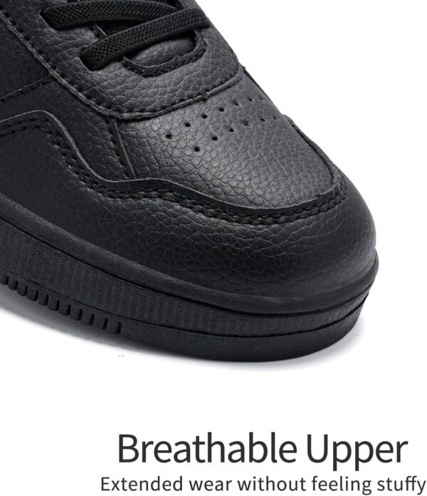 HIULYCENCE Kids Trainers Boys School Shoes Hoop and Loop Comfortable Girl Sneakers - Image 4