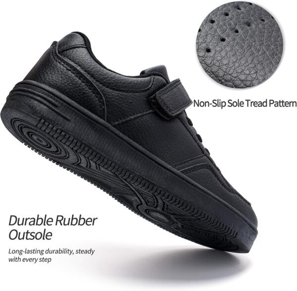 HIULYCENCE Kids Trainers Boys School Shoes Hoop and Loop Comfortable Girl Sneakers - Image 5